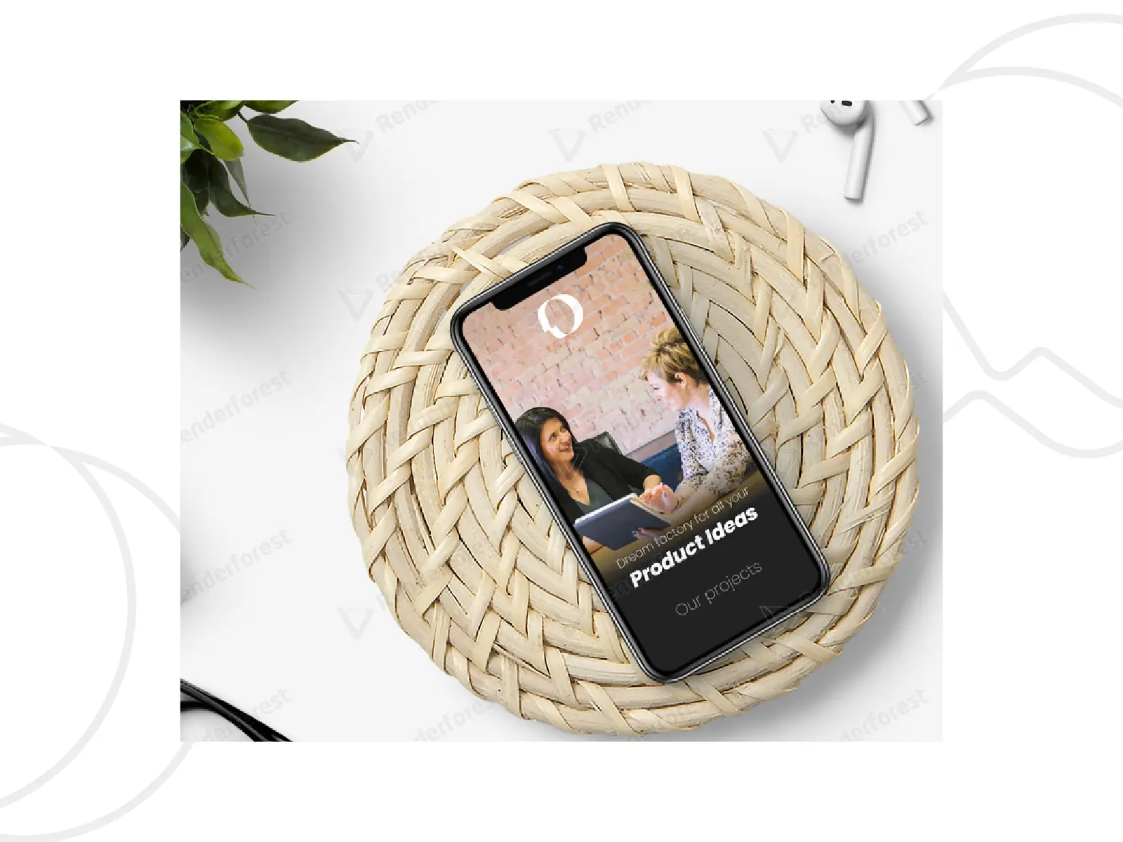 Phone with brand-led story