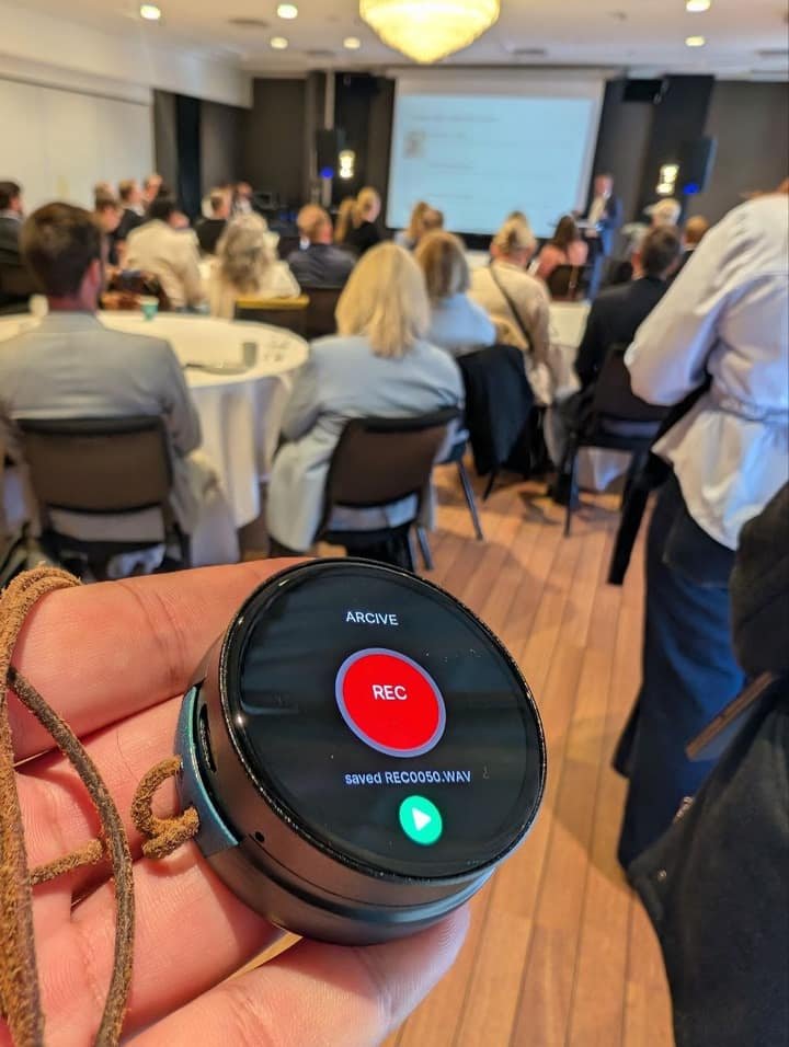 ARCIVE prototype at the Kongsberg event