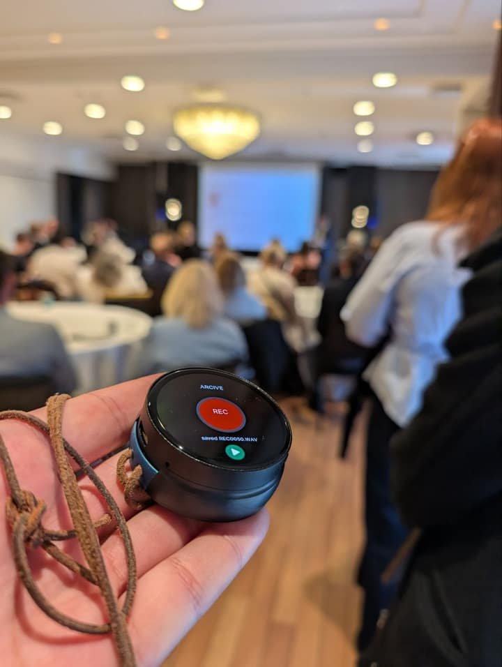 ARCIVE prototype held at a conference
